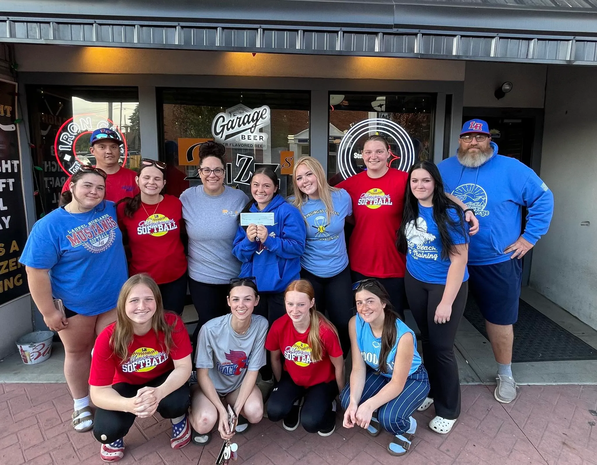 Laurel Highlands Girls Softball at Rizz's
